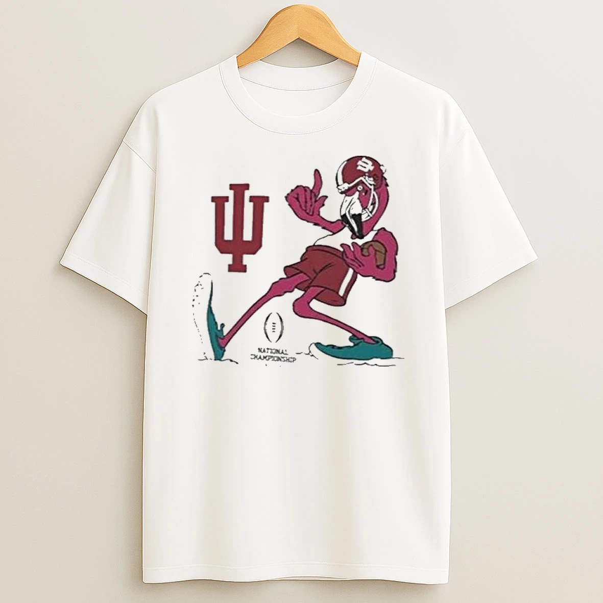 Indiana Cfp Flamingo Logos T Shirt