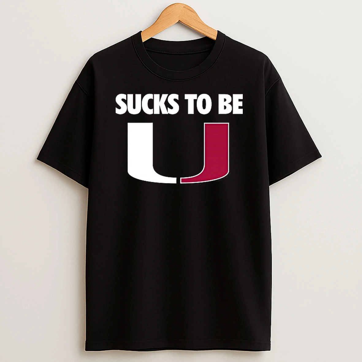 Indiana College Sucks To Be U Anti Miami T Shirt