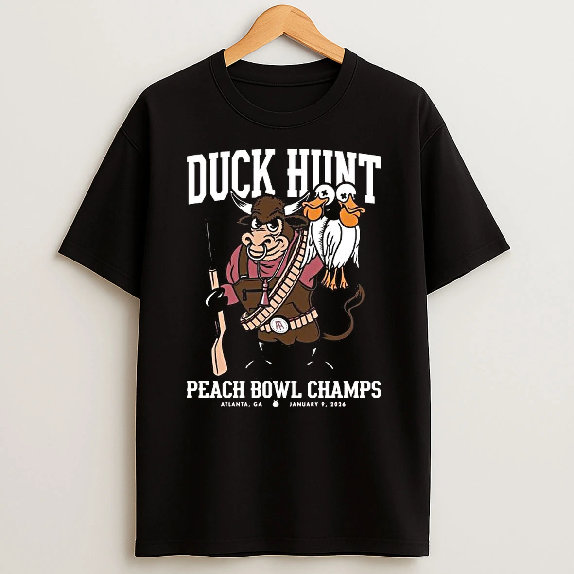 Indiana Duck Hunt Peach Bowl Champs T Shirt