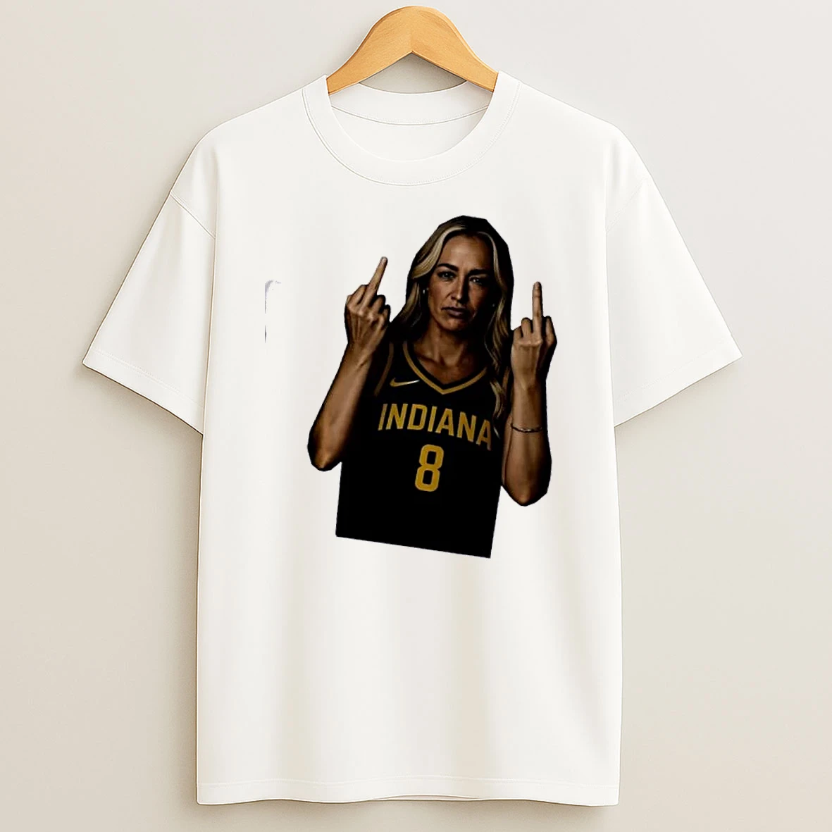 Indiana Fever Dana White Sophie Cunningham Flipping The Bird T Shirt