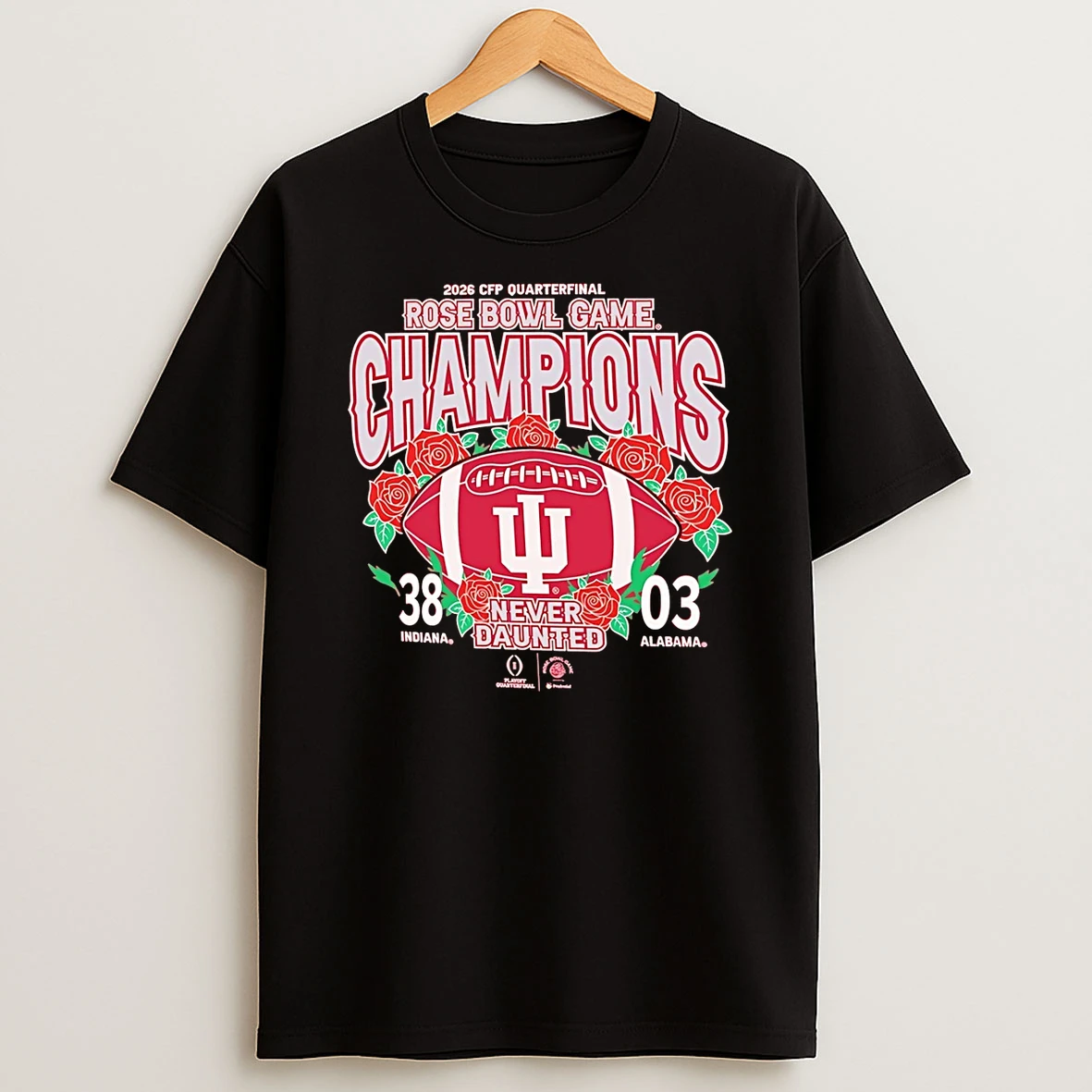 Indiana Football 2026 Rose Bowl Champions Final Score T Shirt