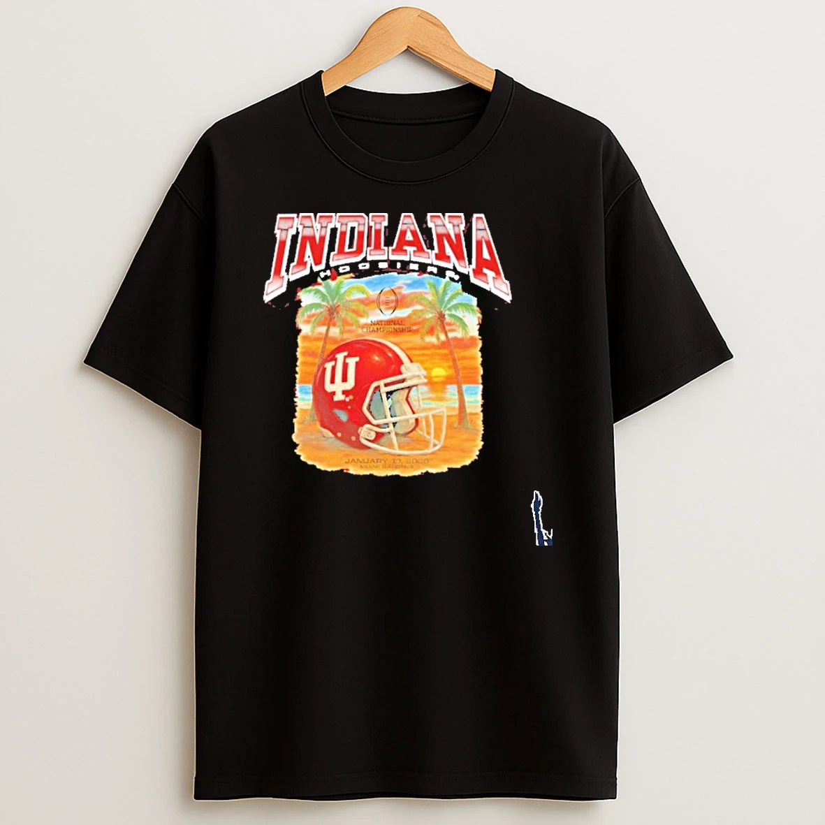 Indiana Football National Championship 2026 Miami Beach T Shirt