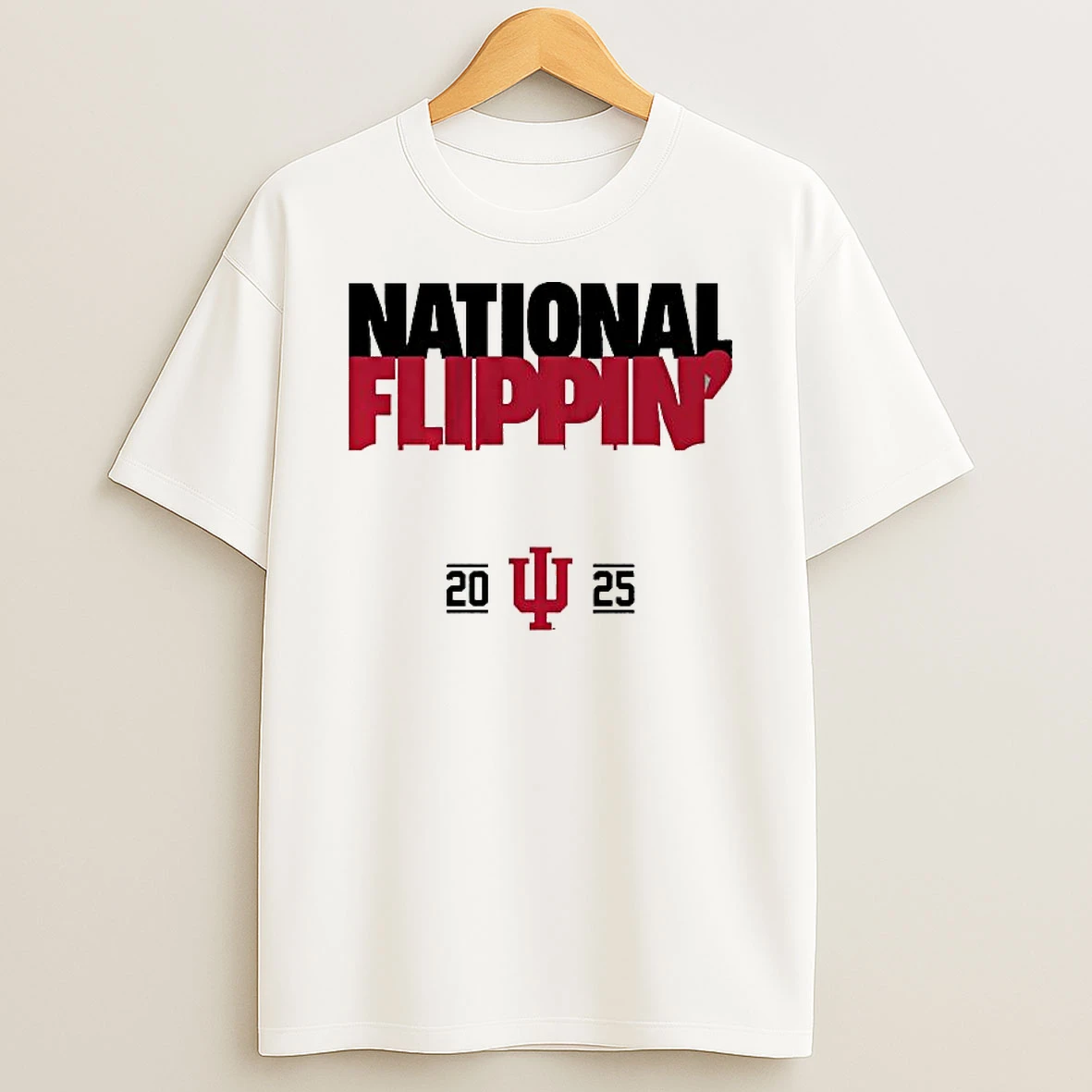 Indiana Football National Flippin Champs T Shirt
