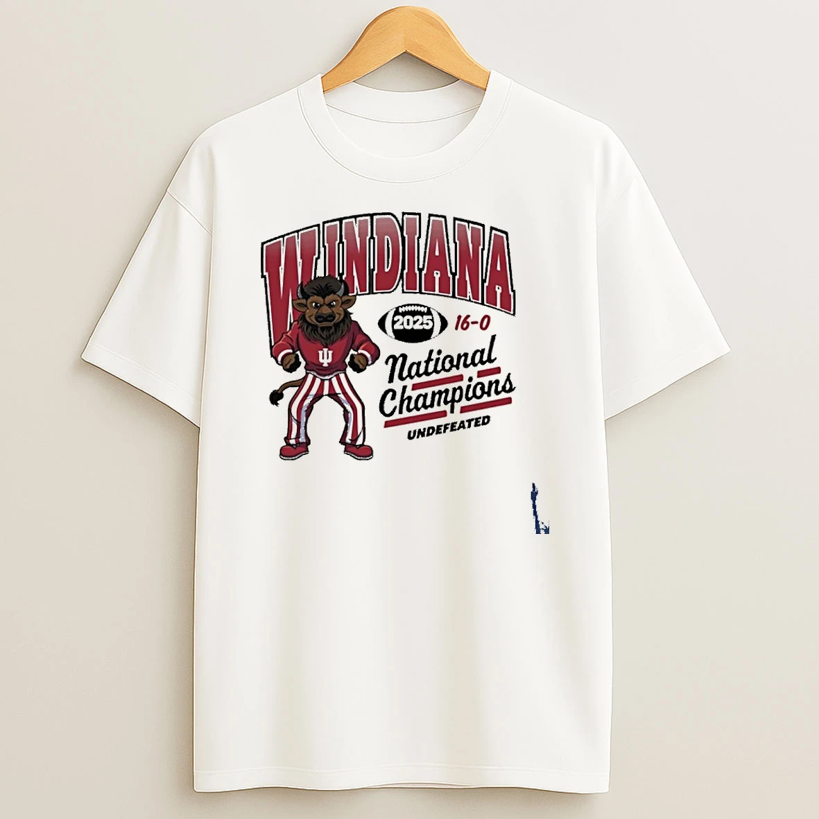 Indiana Hoosiers 2025 Cfp National Champions Windiana 16 0 T Shirt