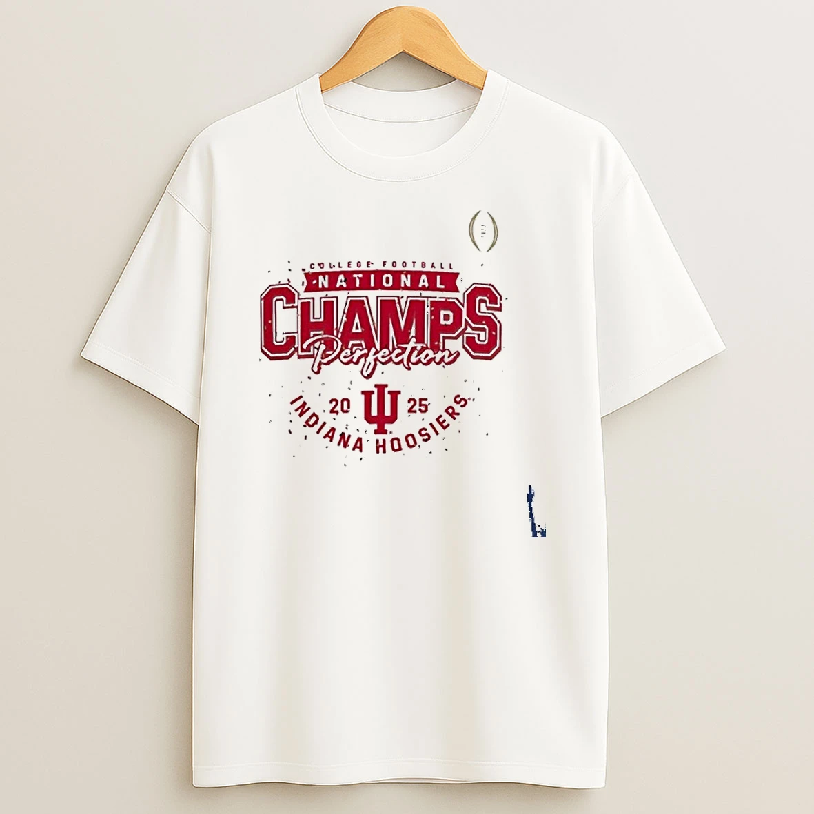 Indiana Hoosiers 2025 College Football National Champions Perfection Confetti T Shirt