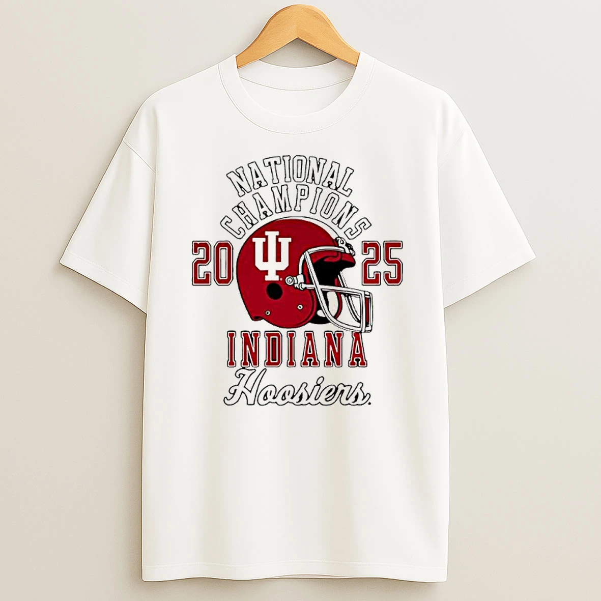 Indiana Hoosiers 2025 National Champions Indiana University Logo T Shirt