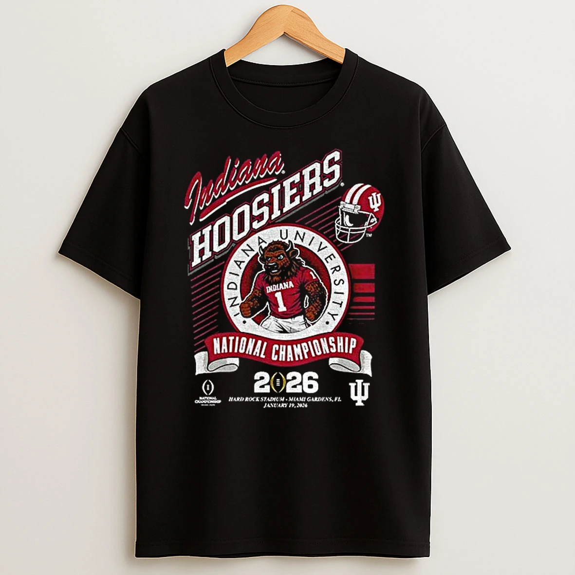 Indiana Hoosiers 2025 National Championship Bound T Shirt