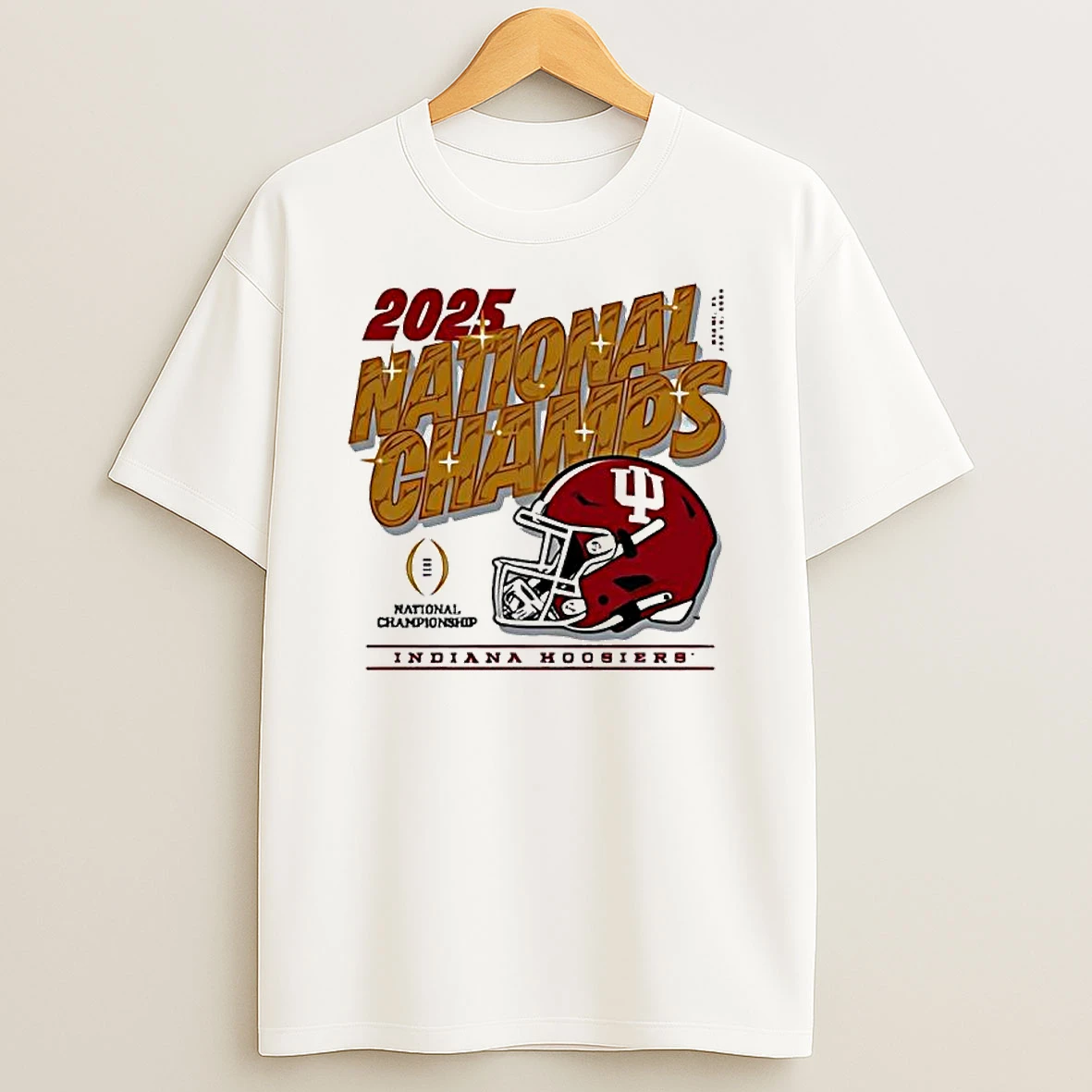 Indiana Hoosiers 2025 Football National Champs Graphic T Shirt