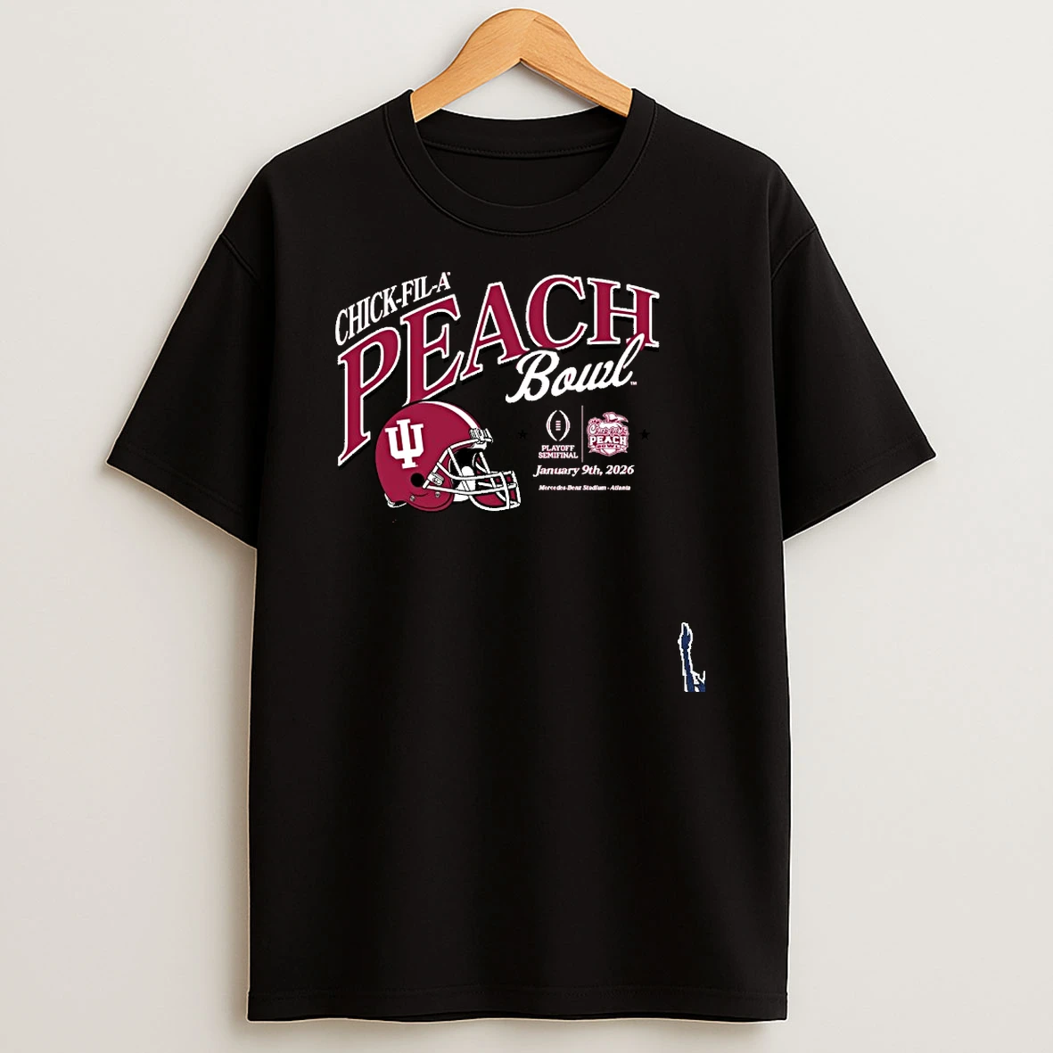 Indiana Hoosiers 2026 Chick Fil A Peach Bowl January 9th T Shirt