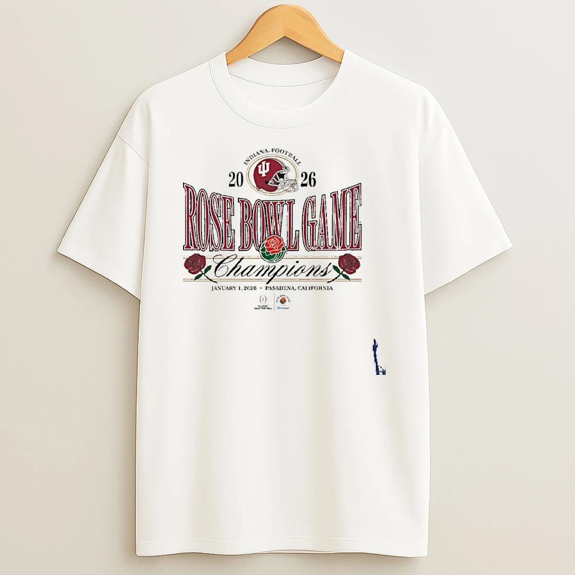 Indiana Hoosiers 2026 Rose Bowl Champs T Shirt