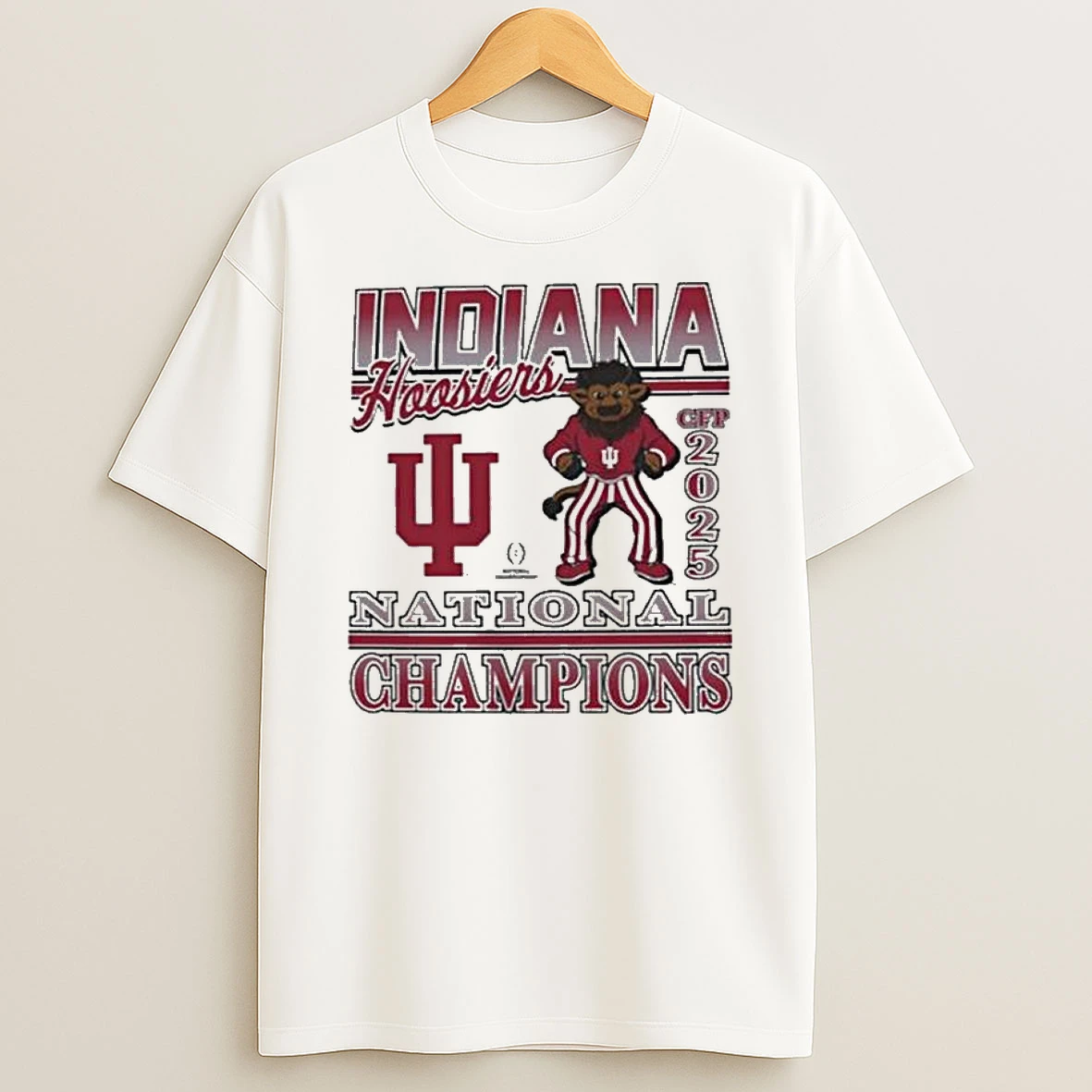 Indiana Hoosiers 47 Brand 2025 National Champs T Shirt