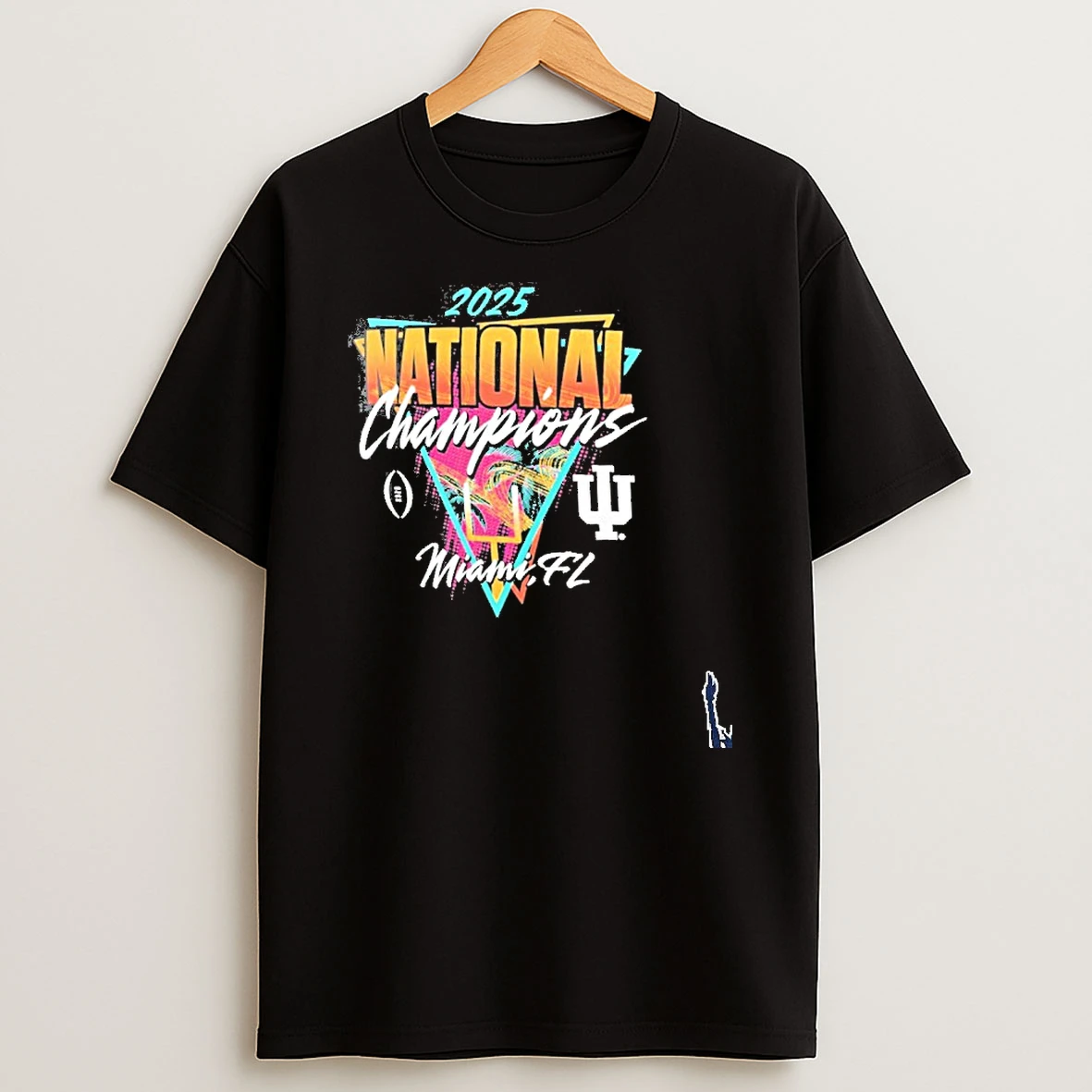 Indiana Hoosiers Cfp 2025 National Champions Miami Fl Retro T Shirt