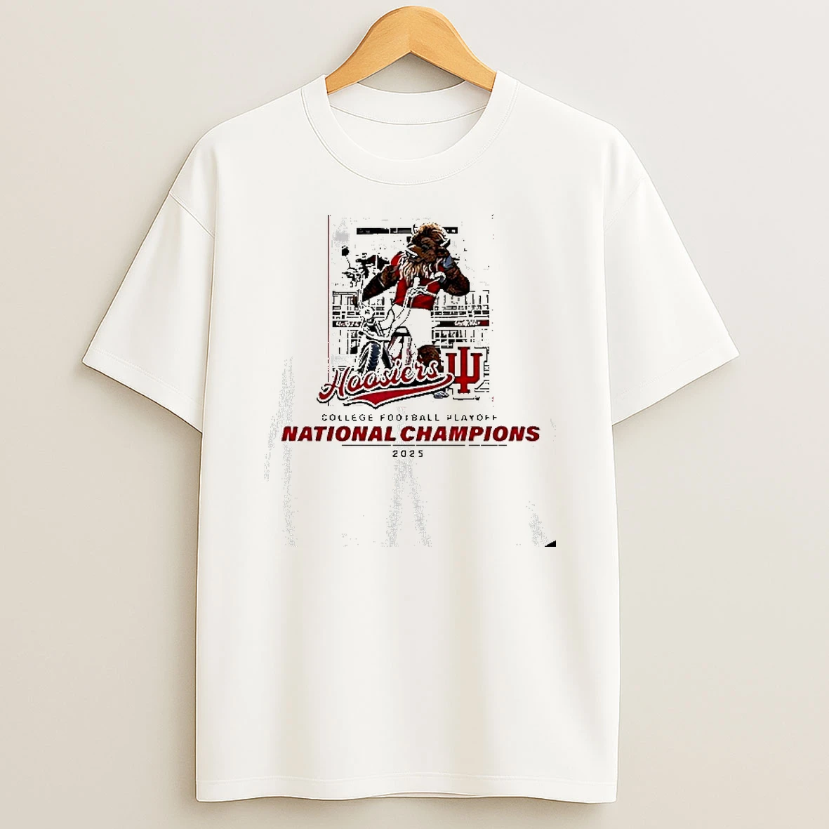 Indiana Hoosiers Cfp National Champions 2025 Bison Stadium T Shirt
