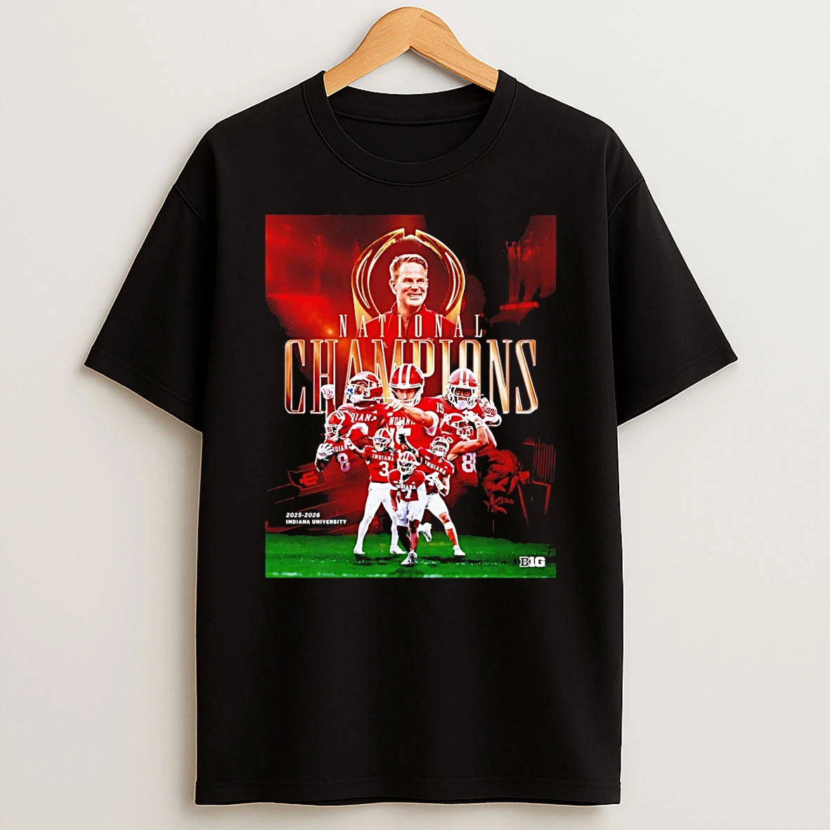 Indiana Hoosiers Cfp 2025 26 National Champions T Shirt