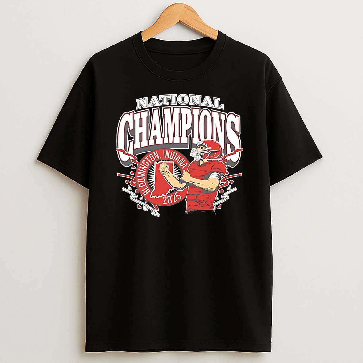 Indiana Hoosiers Cfp 2025 National Champions Player T Shirt