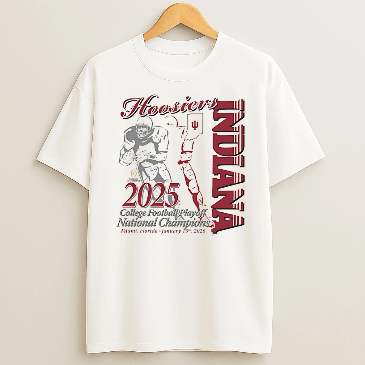 Indiana Hoosiers Cfp National Champions Player T Shirt