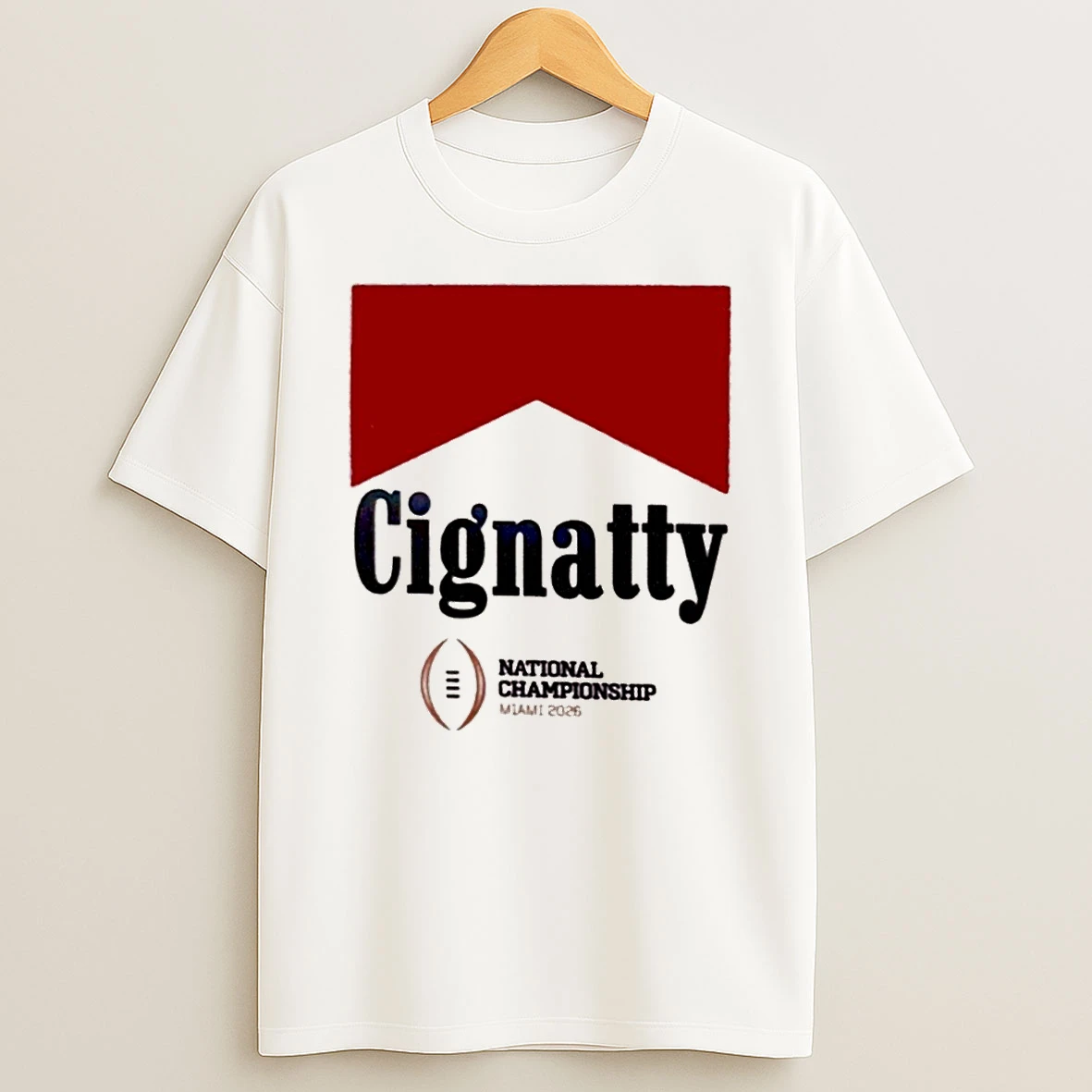 Indiana Hoosiers Cignatty Curt Cignetti National Championship 2026 T Shirt