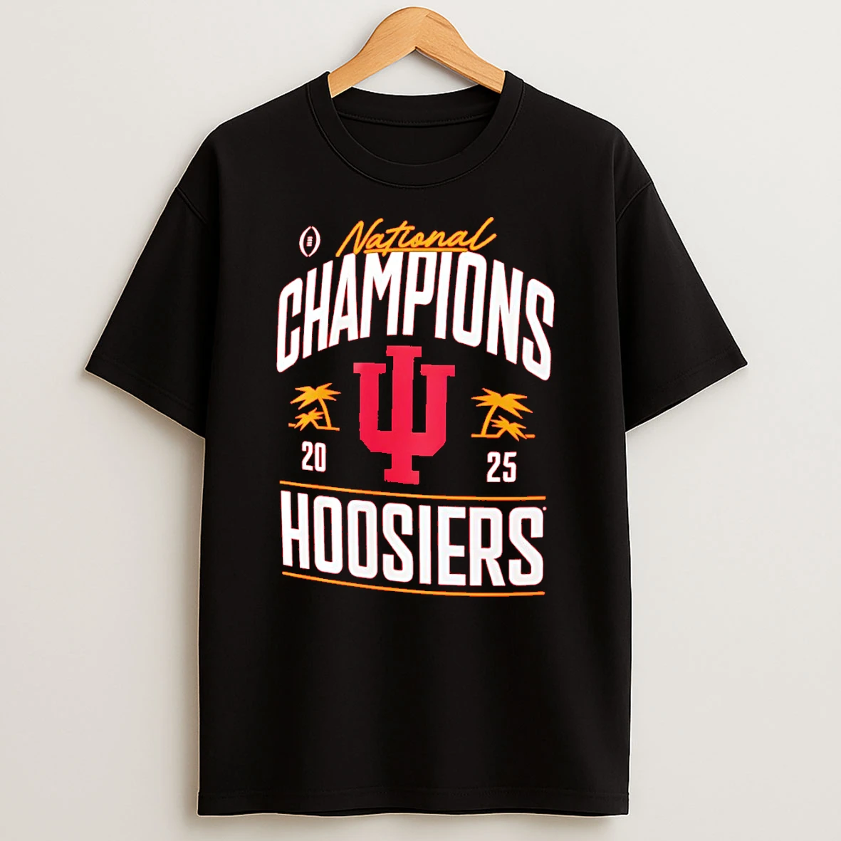 Indiana Hoosiers College Football Playoff 2025 National Champions Locker Room T Shirt