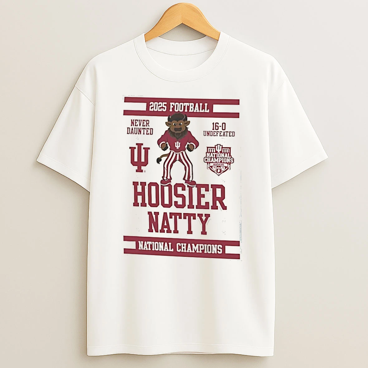 Indiana Hoosiers College Football Playoff National Champions 2025 Hoosier Natty T Shirt