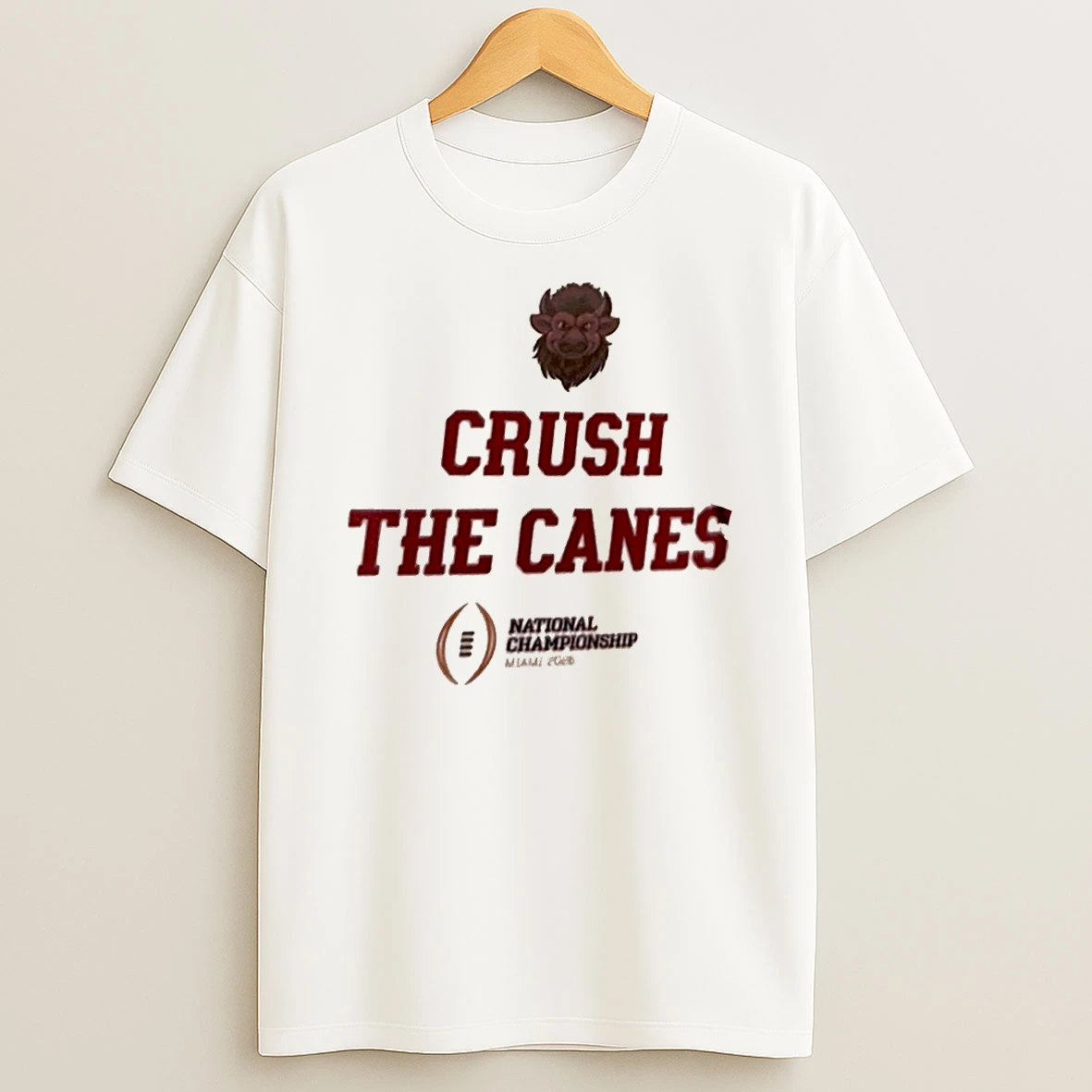 Indiana Hoosiers Crush The Canes National Championship Miami 2026 T Shirt