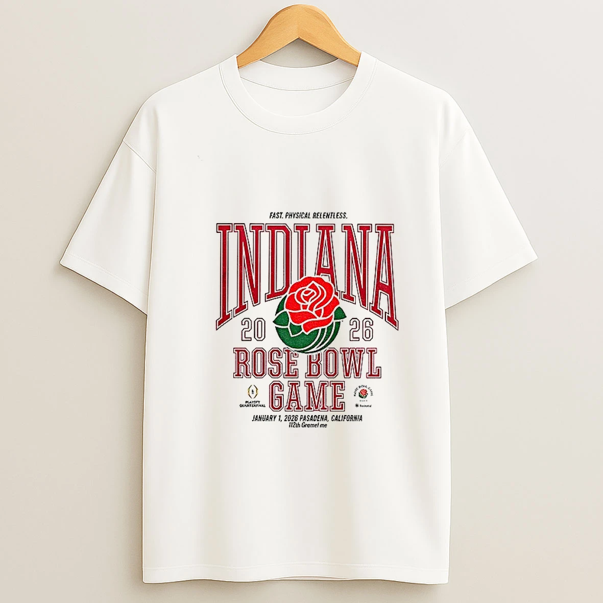Indiana Hoosiers Football Big 10 Champions Rose Bowl Game T Shirt