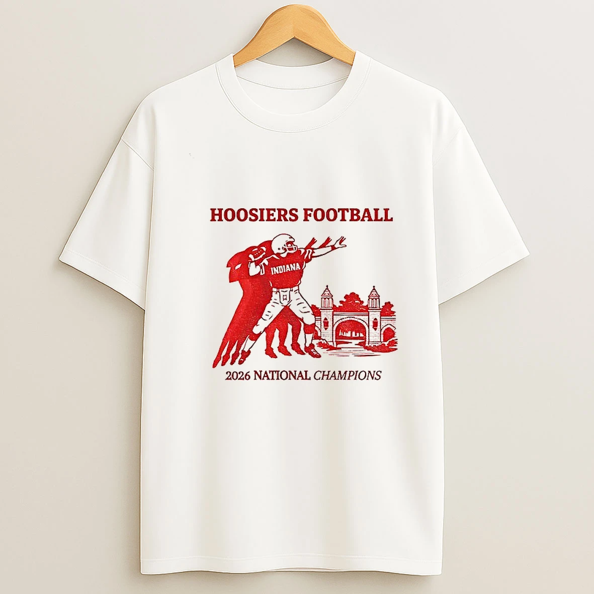 Indiana Hoosiers Football National Champions 2026 College Game Day Vintage T Shirt