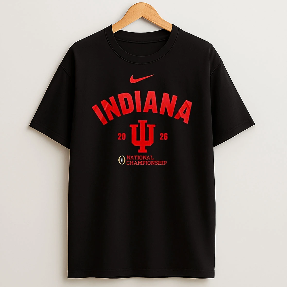 Indiana Hoosiers Ncaa College Football Playoff Champions 2026 T Shirt