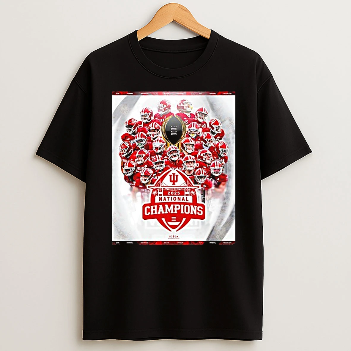 Indiana Hoosiers National Champions 2025 Players Graphic T Shirt