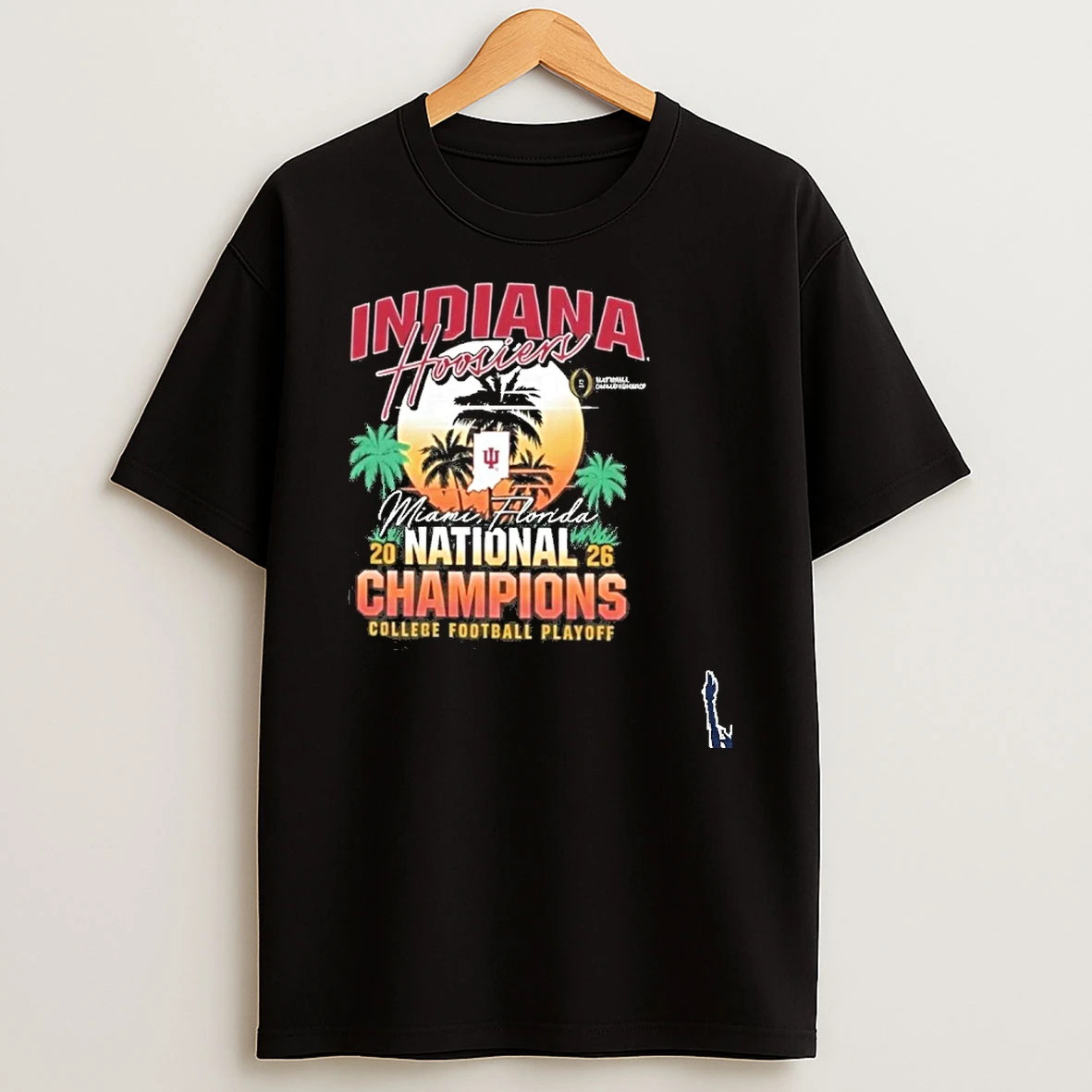 Indiana Hoosiers National Champions 2026 College Football Playoff Miami Fl T Shirt
