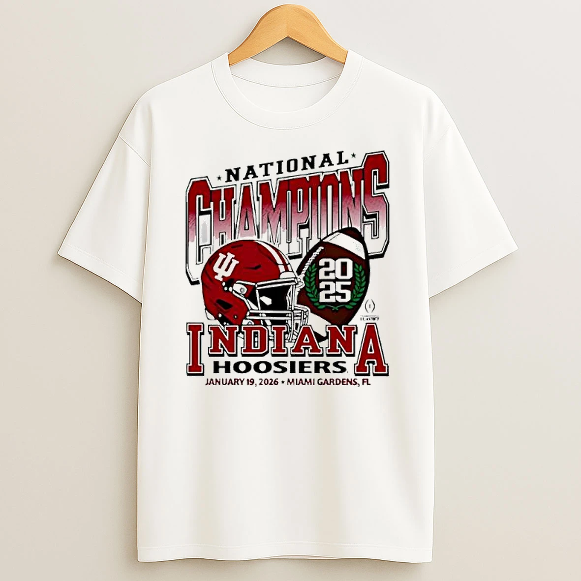 Indiana Hoosiers National Champions January 19th 2026 Miami Gardens Fl T Shirt
