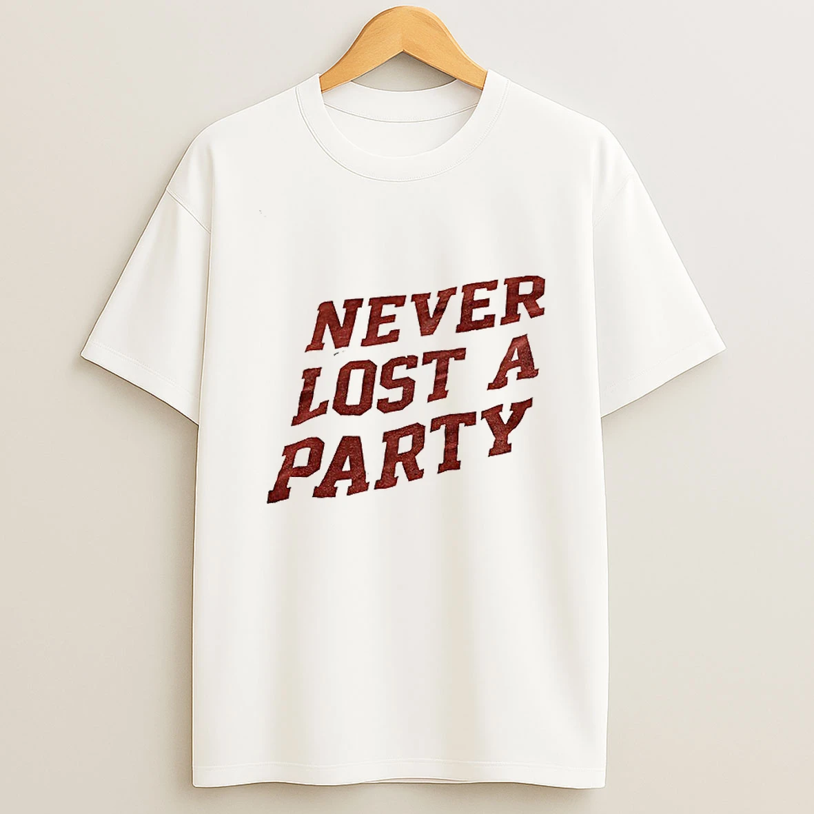 Indiana Hoosiers Never Lost A Party T Shirt