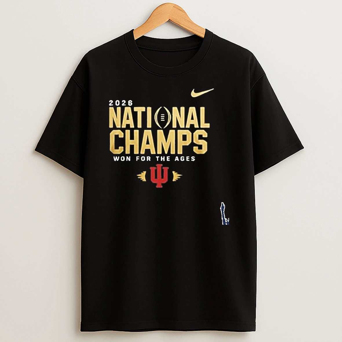Indiana Hoosiers Nike 2026 National Champions Won For The Ages T Shirt