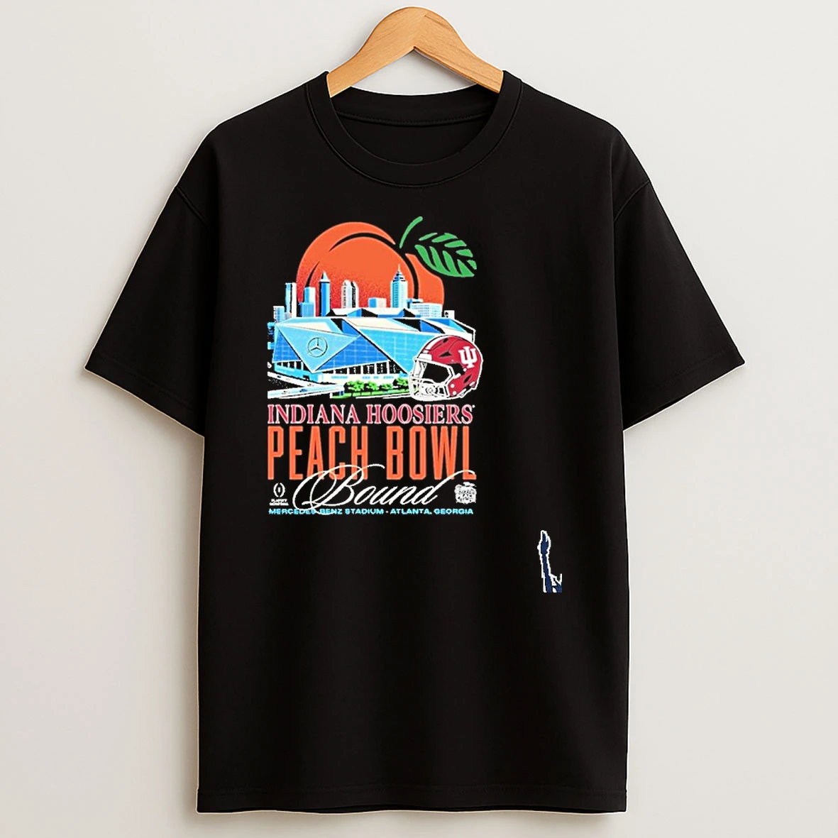 Indiana Hoosiers Something Inked 2026 Peach Bowl Stadium T Shirt