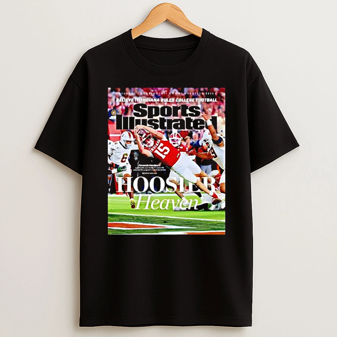 Indiana Hoosiers Sports Illustrated Presents Fernando Mendoza Cfp 2026 T Shirt