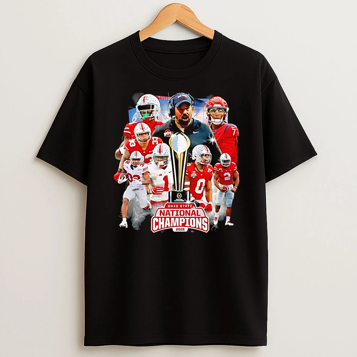 Indiana Hoosiers Football Cfp 2026 National Champions Graphic T Shirt