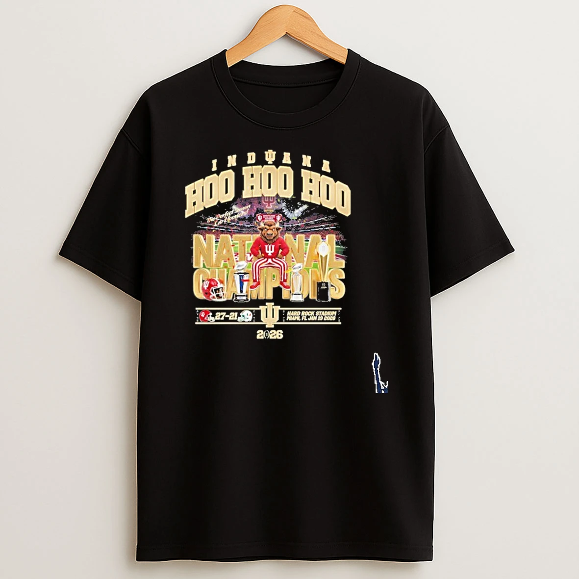 Indiana Nat Win National Champions T Shirt