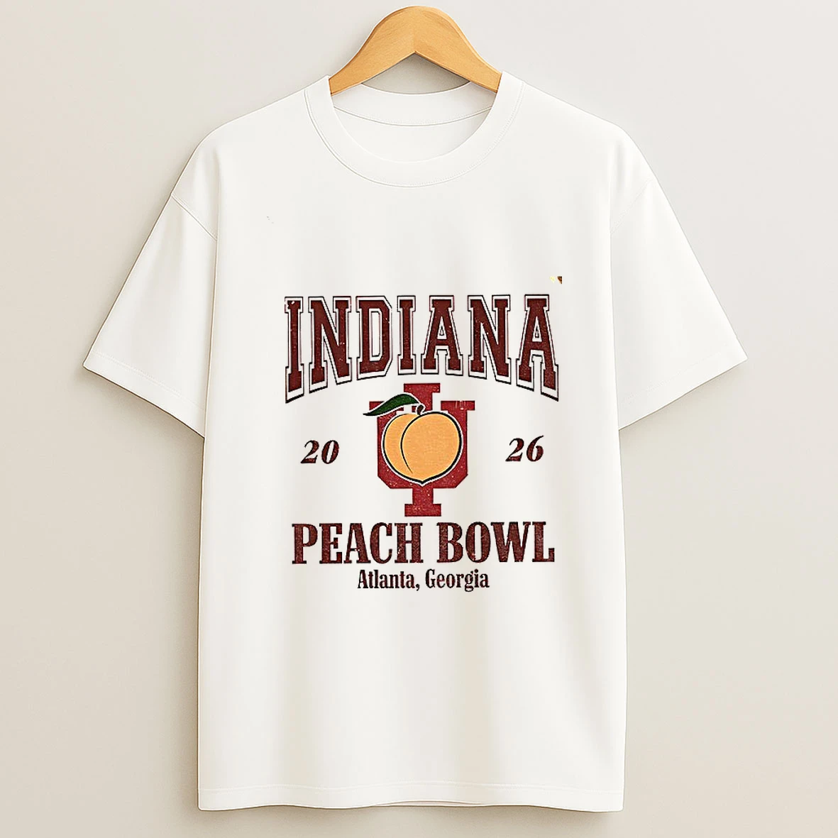 Indiana Peach Bowl Iu Cfp Game Day T Shirt