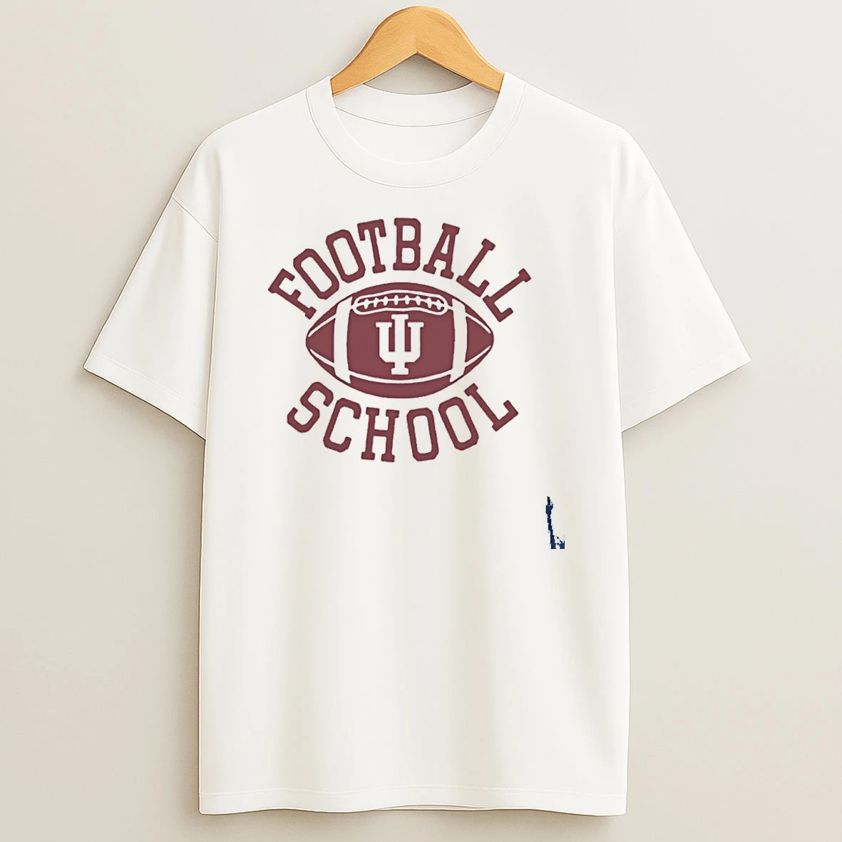 Indiana University Football School T Shirt