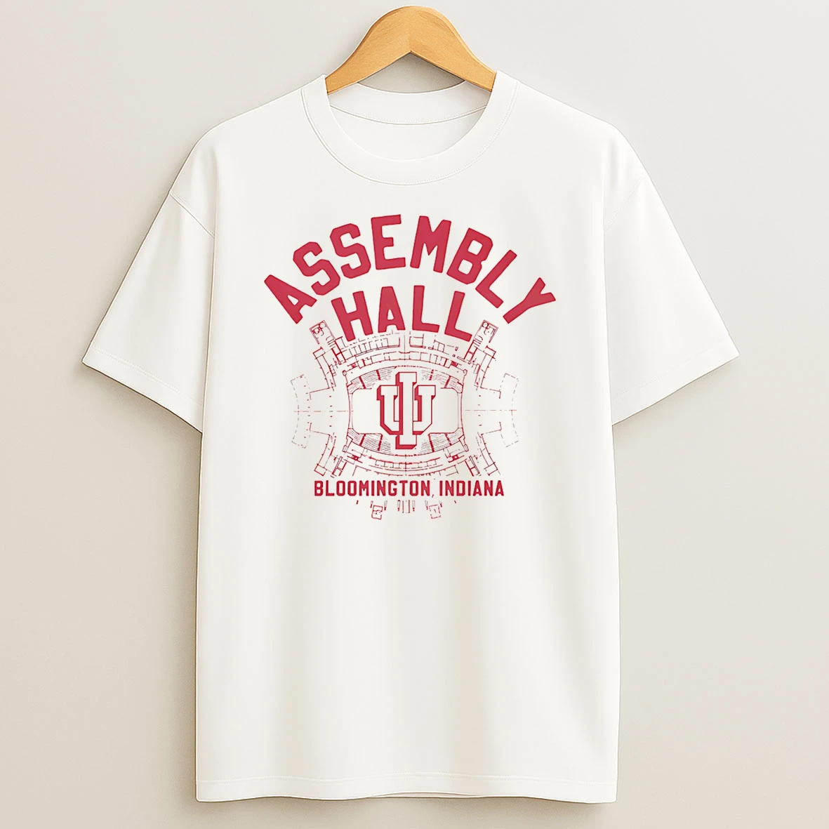 Indianas Assembly Hall T Shirt