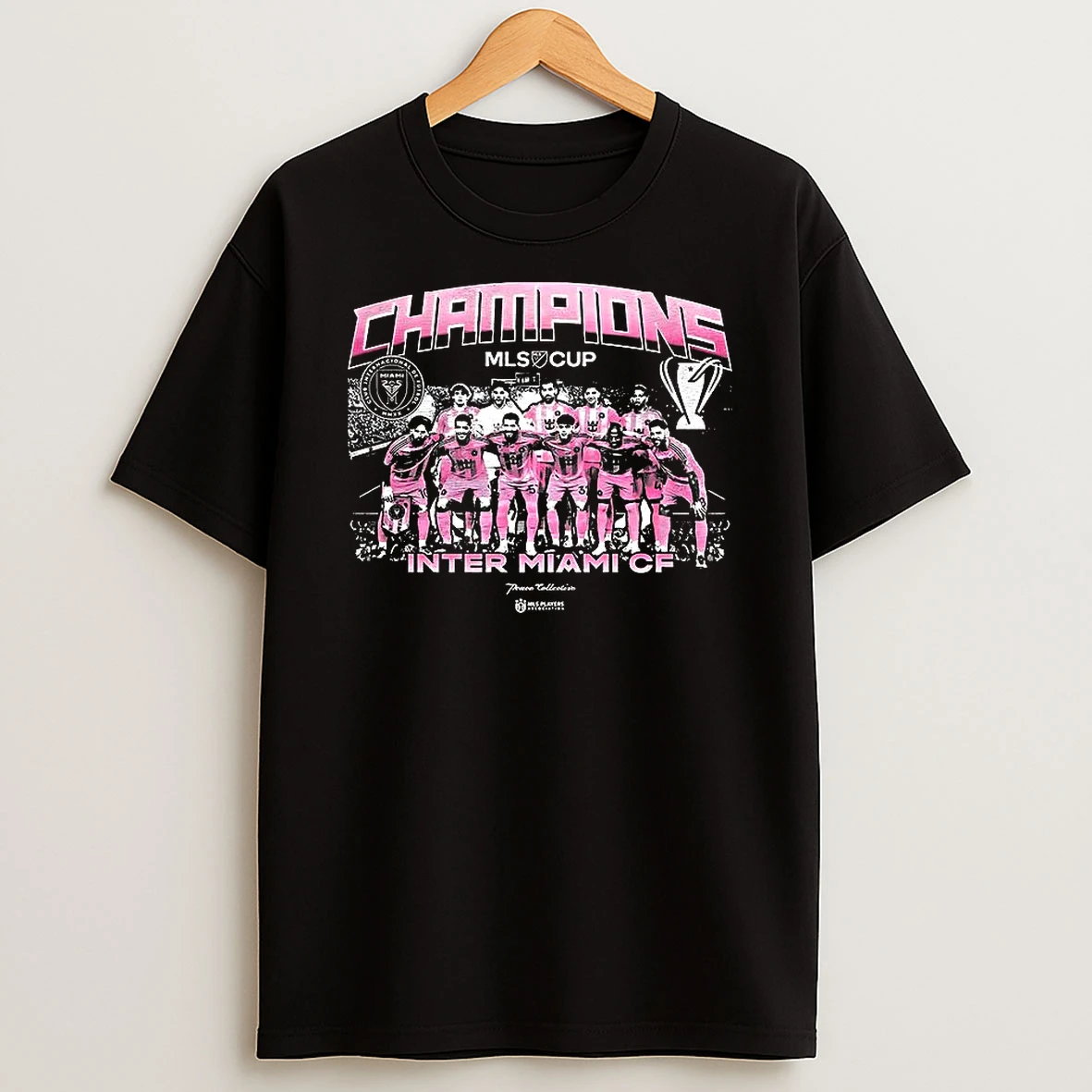 Inter Miami Cf Mls Cup Champions Player Graphic T Shirt