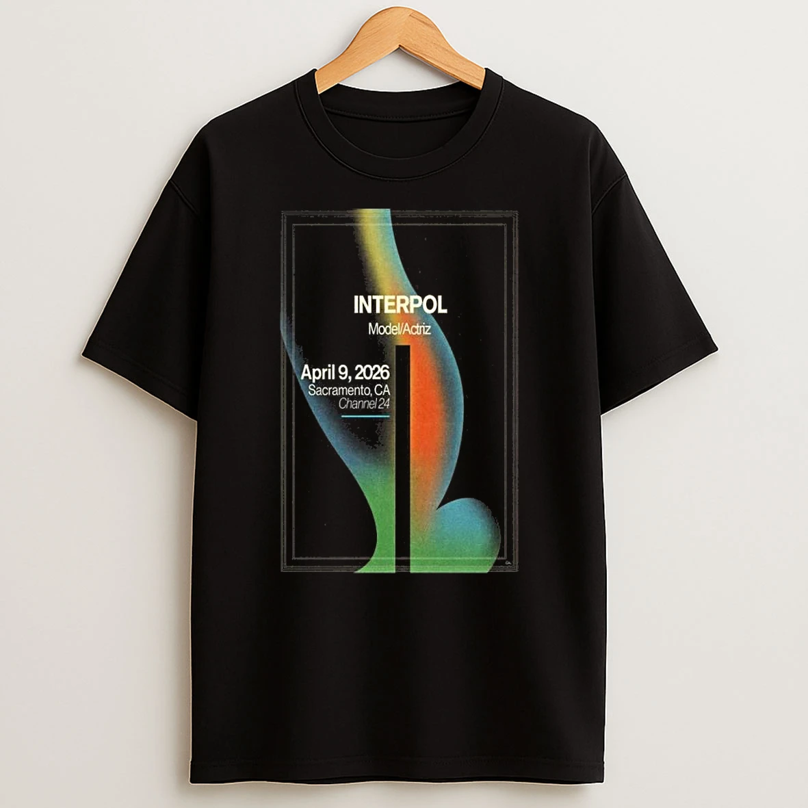 Interpol Sacramento Ca April 9 2026 T Shirt