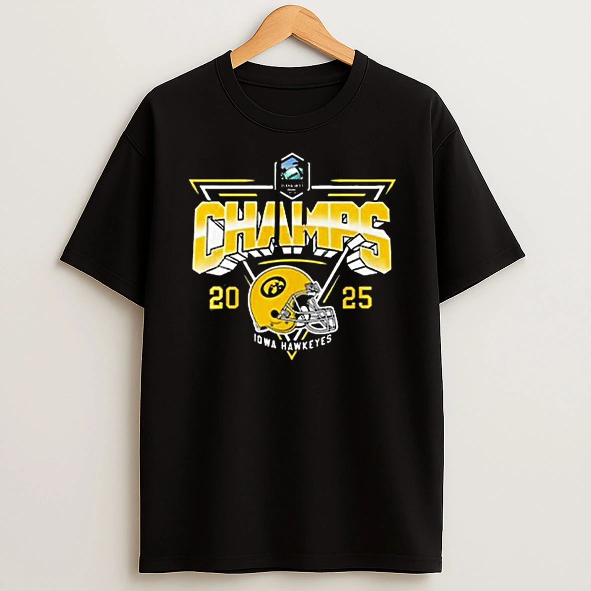 Iowa Hawkeyes Reliaquest Bowl Champs 2025 T Shirt