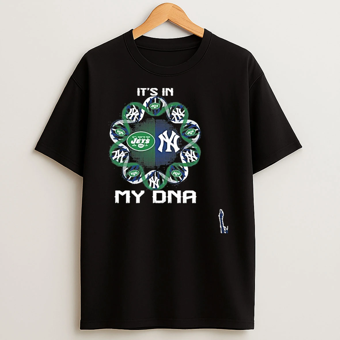 Its In New New York Jets New York Yankees My Dna T Shirt