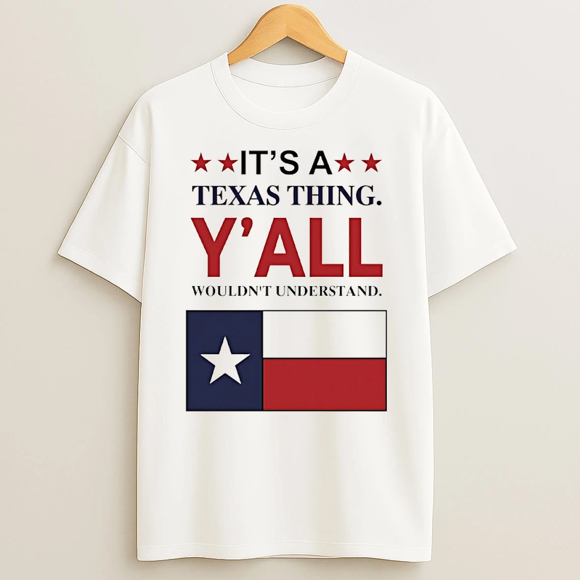 Its A Texas Thing Yall Wouldnt Understand Flag Circle T Shirt