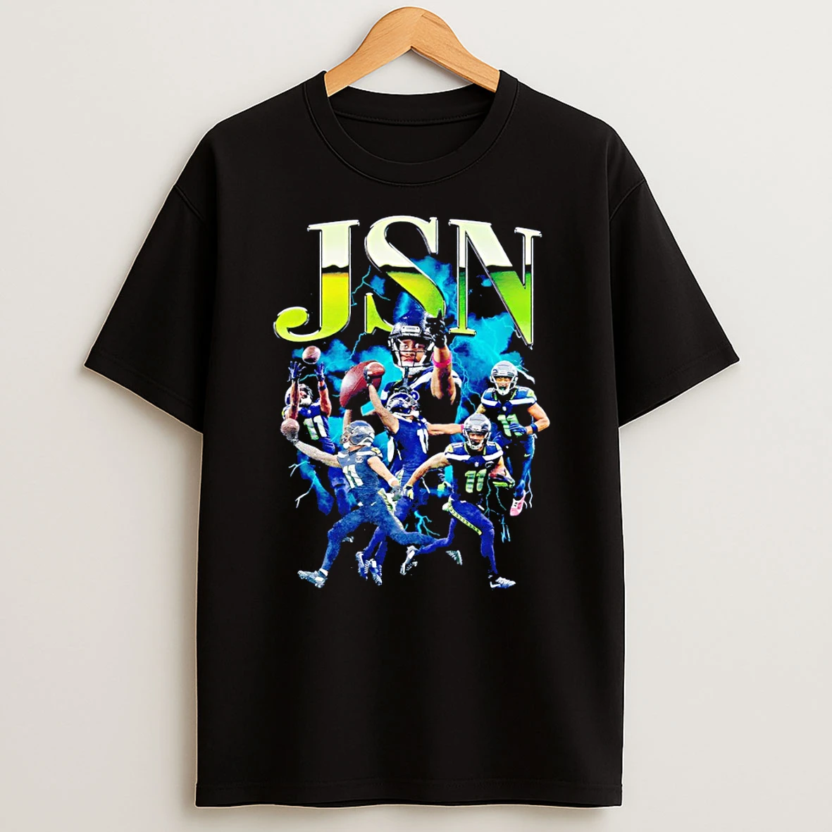 Jsn Jaxon Smith Njigba Seattle Seahawks Football Graphic 2026 T Shirt