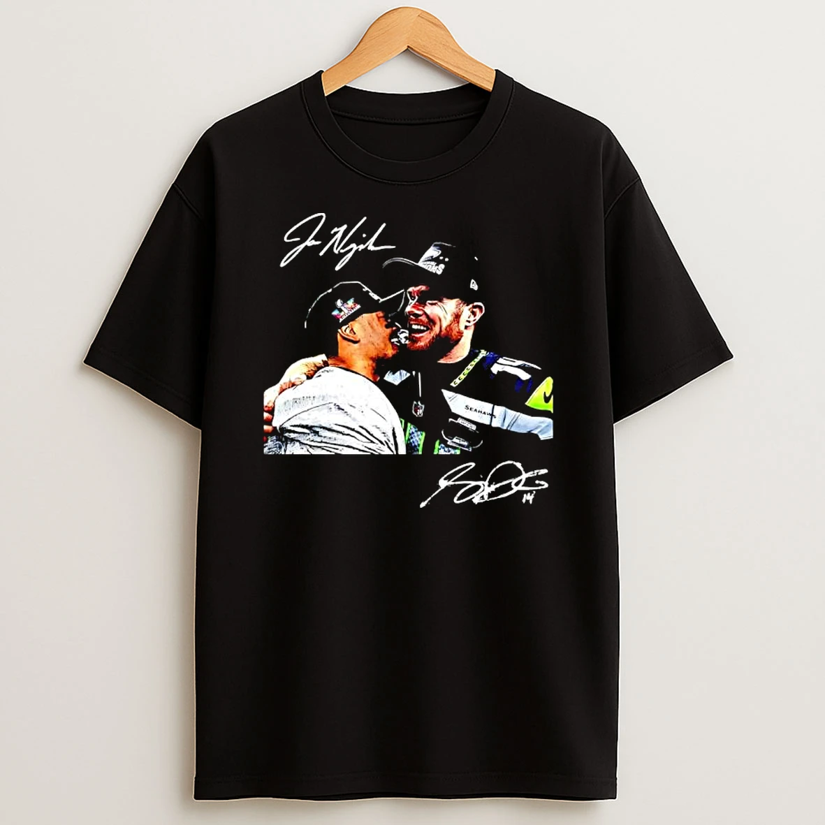 Jsn Sam Darnold Dynamic Duo Nfc Champions T Shirt