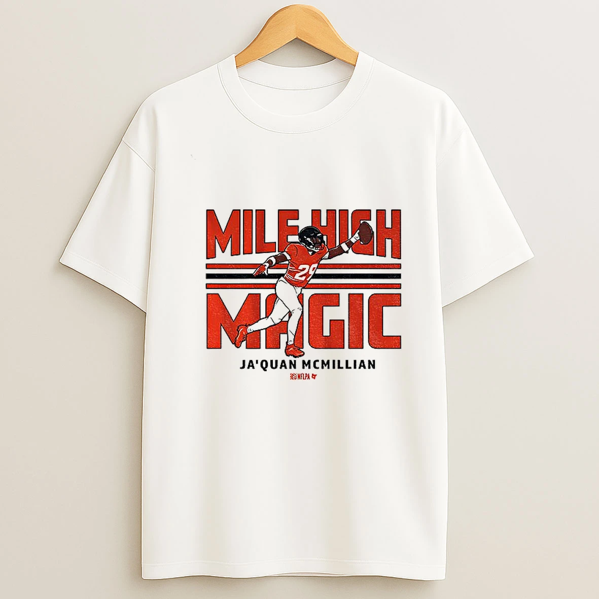 Jaquan Mcmillian Mile High Magic Denver Broncos National Football League T Shirt