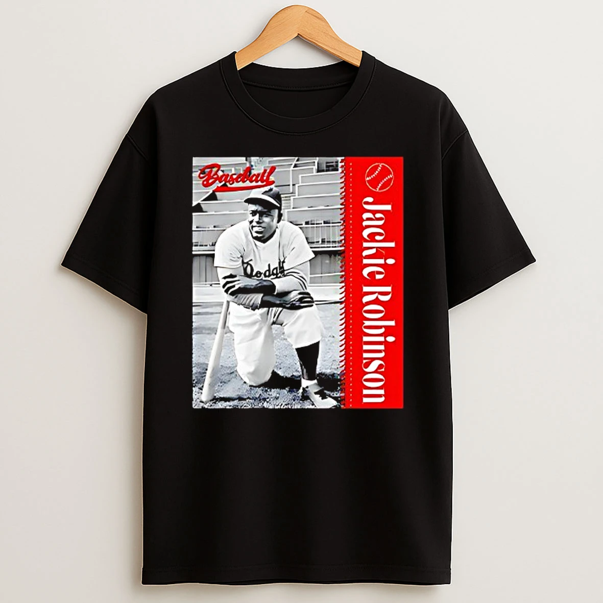 Jackie Robinson Major League Baseball T Shirt