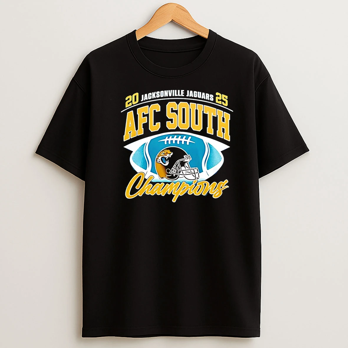 Jacksonville Jaguars 2025 Afc South Champions T Shirt