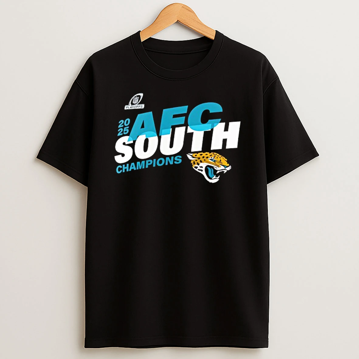 Jacksonville Jaguars 2025 Afc South Division Champions Conquer T Shirt